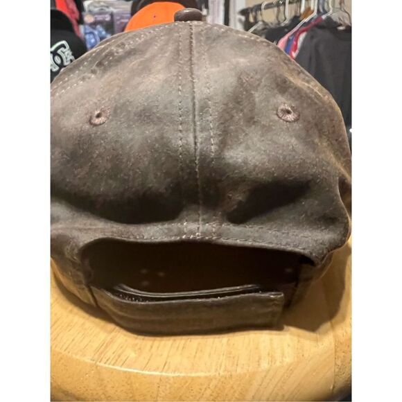 Gray Bar Curved Brim Hat - Picture 3 of 6